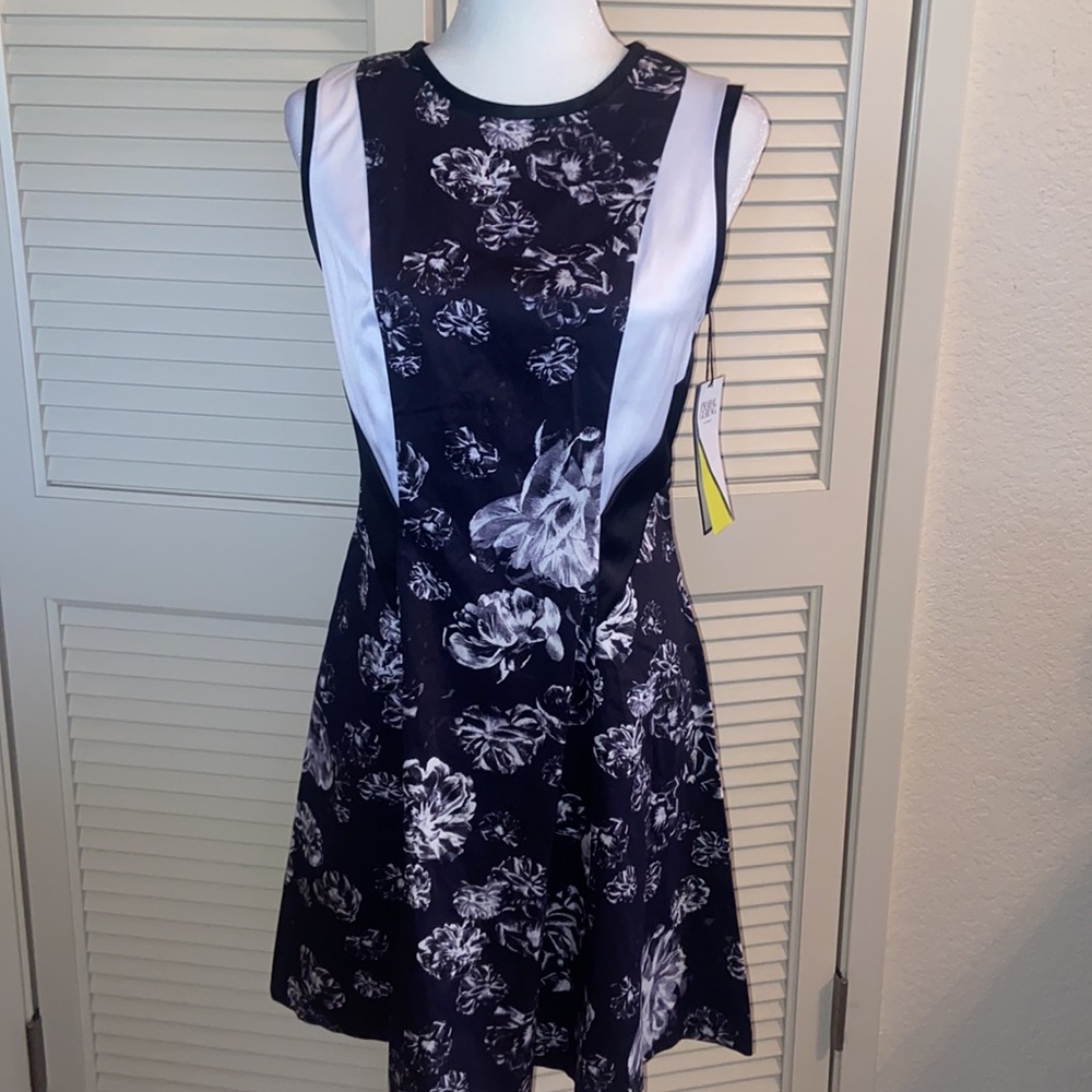 Prabal Gurung Blk Floral Dress for Target NWT